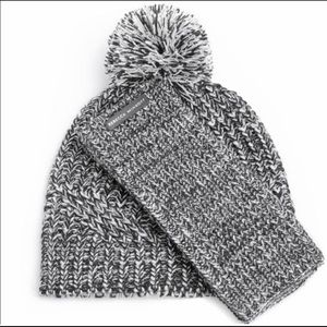 NWT Rebecca Minkoff Hat & Arm Warmer Set